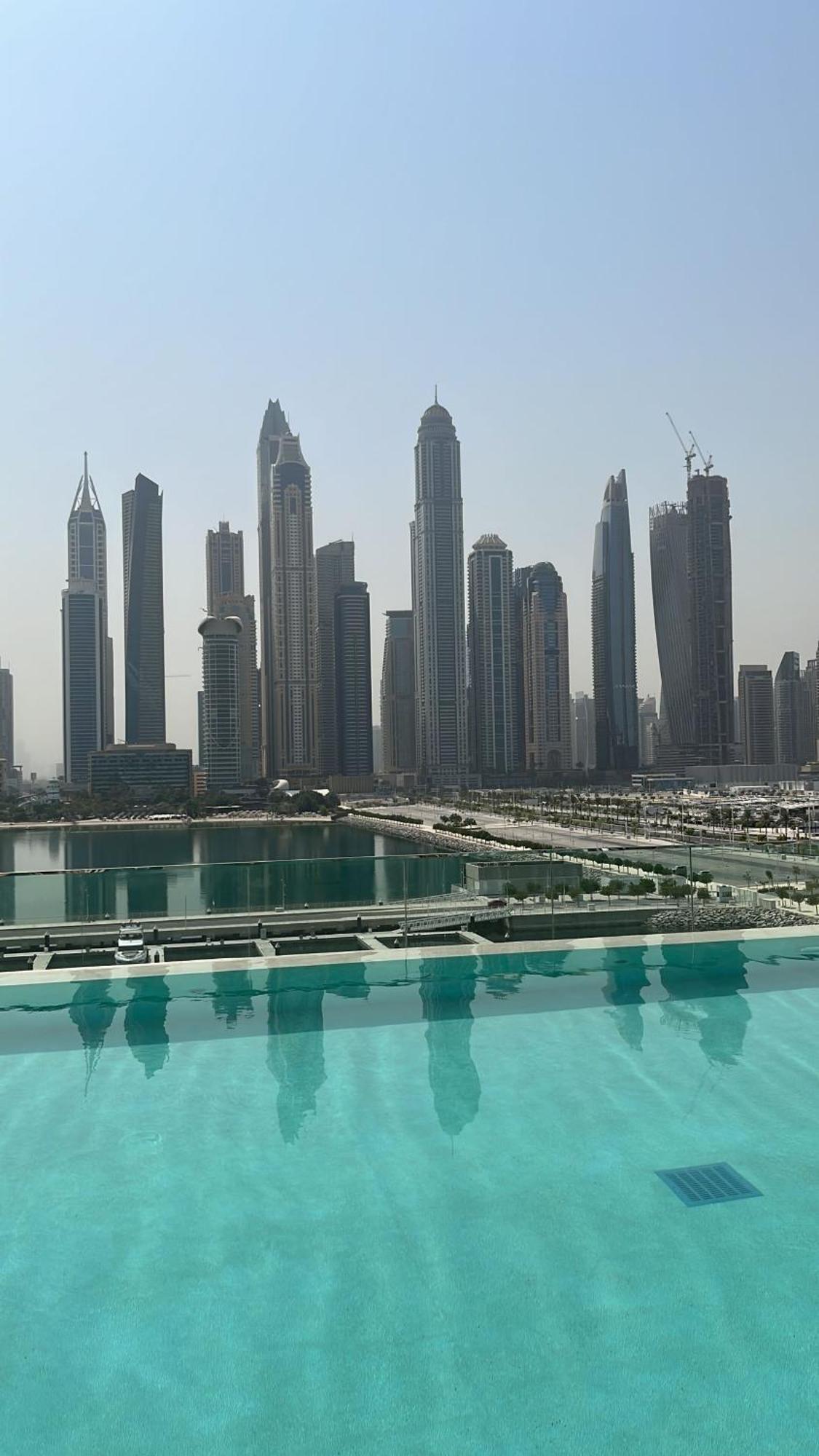 Silkhaus Palm View 1Bdr With Private Beach In Emaar Beachfront Dubaj Zewnętrze zdjęcie