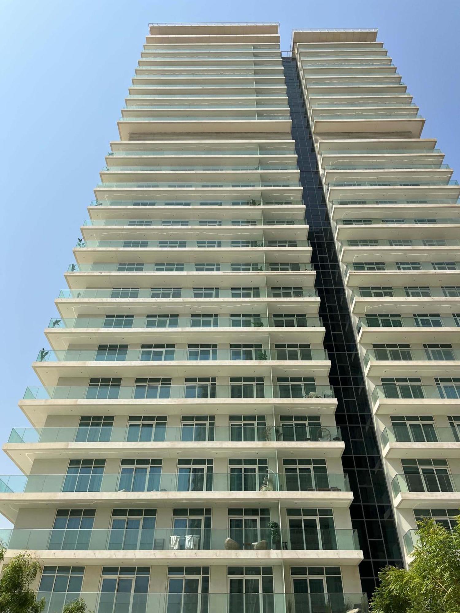 Silkhaus Palm View 1Bdr With Private Beach In Emaar Beachfront Dubaj Zewnętrze zdjęcie
