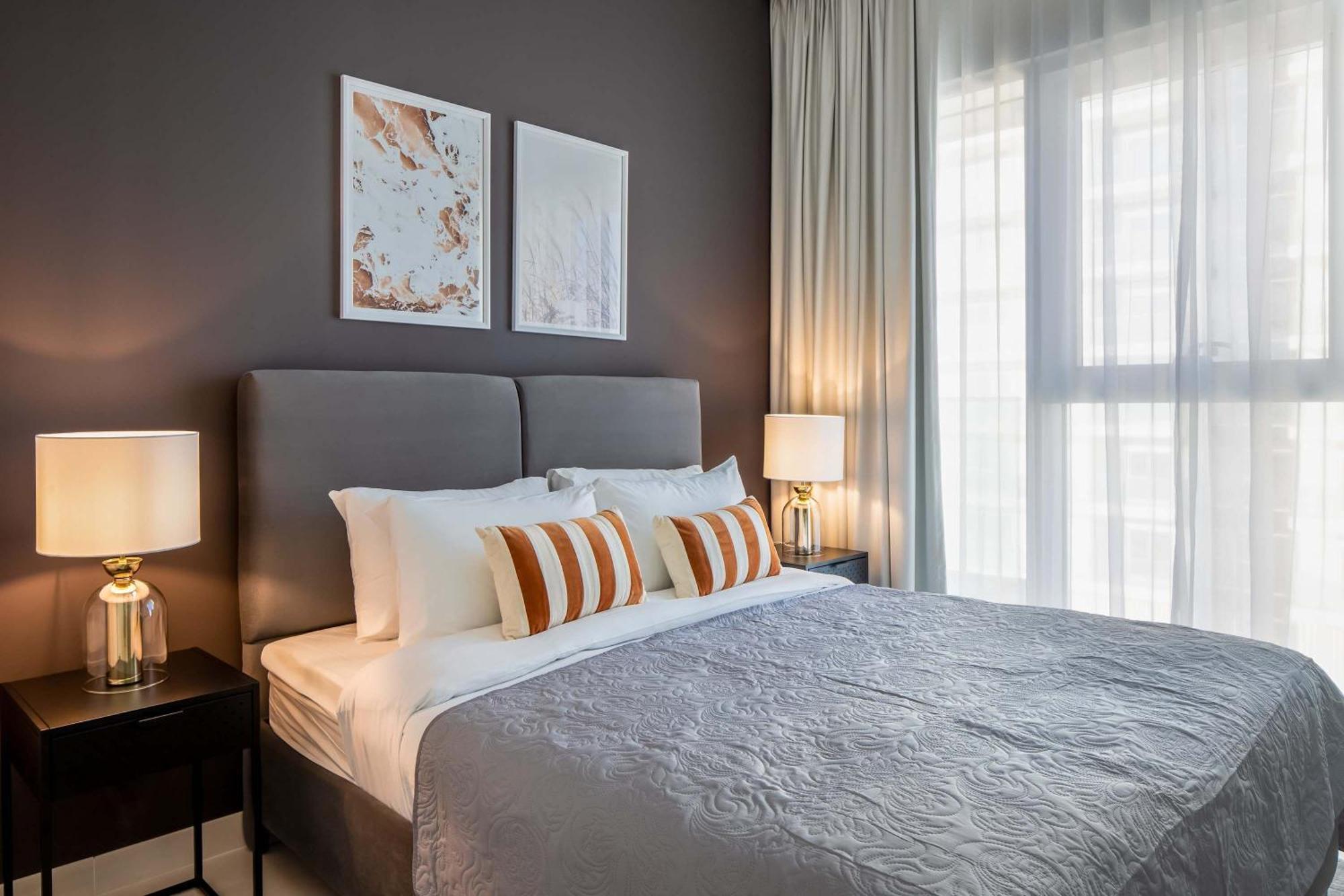 Silkhaus Palm View 1Bdr With Private Beach In Emaar Beachfront Dubaj Zewnętrze zdjęcie
