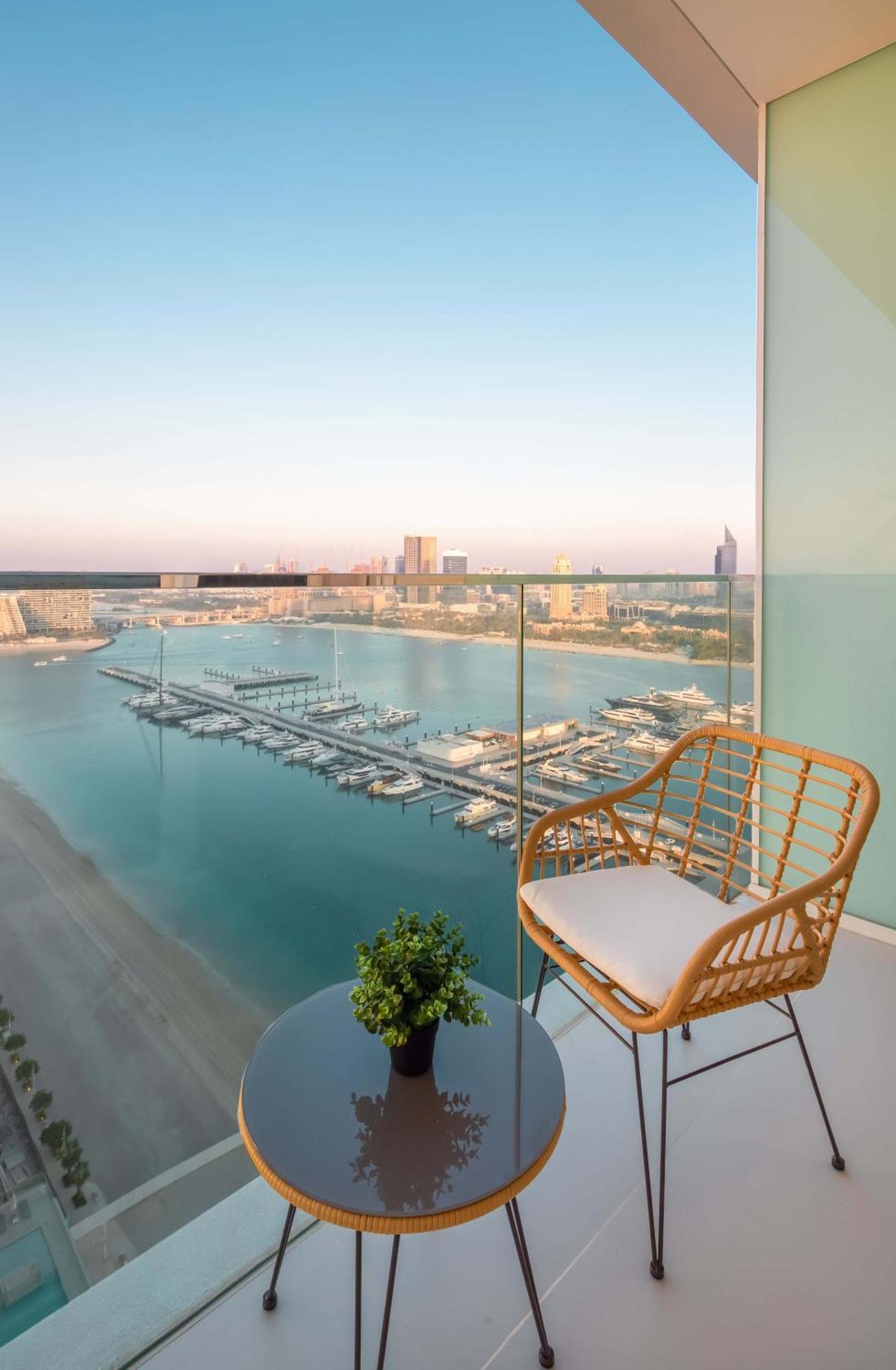 Silkhaus Palm View 1Bdr With Private Beach In Emaar Beachfront Dubaj Zewnętrze zdjęcie